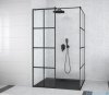 Besco Excea kabina walk-in 100x80cm przejrzyste